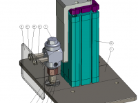 Airless test station