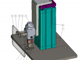 Airless test station